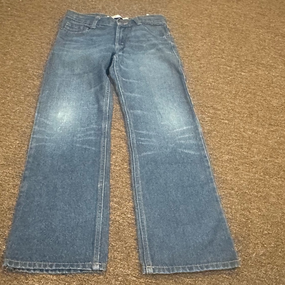 EUC! Levis 524 straight Blue Jeans 26x26 boys blue pants bottoms
